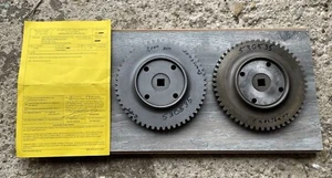 Airplane Lot Of 2 C85 Continental Engine Camshaft Cam Shaft Gear 530535 Lycoming - Picture 1 of 24