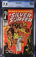 Silver Surfer #3 CGC VF- 7.5 1st Appearance Mephisto! John Buscema! Marvel 1968
