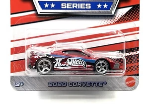Hot Wheels HW 24 STARS & STRIPES 2020 Corvette SUPER CUSTOM WHEEL SWAP by AEB - Picture 1 of 5