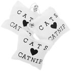 2 Count Catnip Sack Bags for Cats Pet Entertainment Toy +toys Mint
