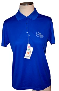NEW Core 365 Women's SMALL Golf Polo OAK CREEK Royal Blue Antimicrobial /UV - Picture 1 of 9
