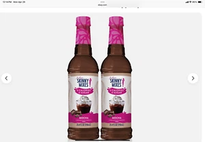 Jordan's Skinny Syrups Sugar Free Coffee Syrup, Mocha Flavor Drink Mix, Zero ... - Picture 1 of 4