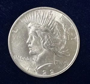 1922P Peace Dollar - Picture 1 of 5