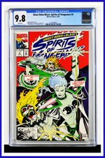 Ghost Rider Blaze Spirits Of Vengeance #4 CGC Graded 9.8 Marvel 1992 Comic Book
