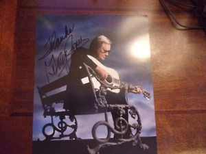 GEORGE JONES handsigniertes 8x10 Farbfoto - Bild 1 von 5