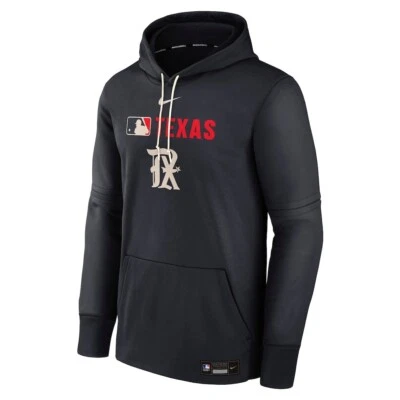 Texas Rangers Nike 2025 City Connect Authentic Collection Pullover Hoodie Peagle - Image 1 of 3