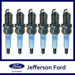 Genuine Ford Falcon BF / FG LPG/GAS Spark Plug Iridium Set X6 - Picture 1 of 3