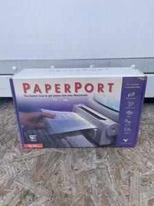 Visioneer Paperport Scanner 2.0 PR-11001-M NOS Macintosh SEALED - Picture 1 of 6