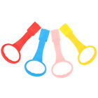  4 Pcs Children's Hanging Rings Plastic Newborn Toddler Cot Handle
