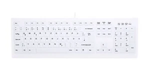Cherry Keyboard AK-C8100F-UVS-W/GE - IP68 vollversiegelt - weiß - deutsch - Bild 1 von 3