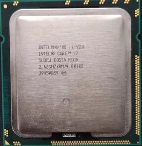 Intel Core i7-920 LGA 1366 2.66GHz 4C/8T 8MB 130W CPU Processor - Picture 1 of 1