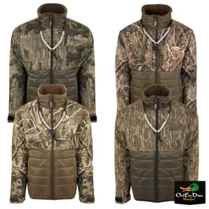 NEW DRAKE WATERFOWL LST GUARDIAN FLEX DOUBLE DOWN EQWADER FULL ZIP JACKET COAT - Picture 1 of 15