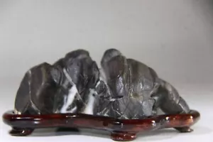 PIEDRA MONTAÑA JAPONESA 12 cm/4,72" Bonsai Cascada JAPÓN Bonseki Suiseki 990c - Imagen 1 de 10