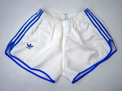 adidas Glanz Shorts 80`s Nylon Gr. 90 (D6) M/L Sporthose Ventex vintage sprinter - Bild 1 von 4