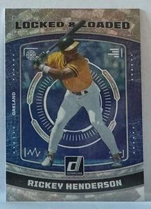 2023 Panini Donruss Locked & Loaded #LL6 Rickey Henderson   M13 - Picture 1 of 1
