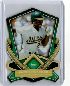 2013 Topps Cut to the Chase #CTC-30 Rickey Henderson Oakland Athletics - Picture 1 of 1