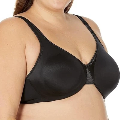 40DDD NWT Warner's 35002A Signature Support Unlined Comfort Underwire Bra, Black - Image 1 of 4