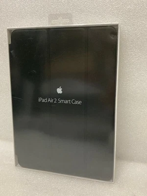Genuine Apple iPad Air 2 Leather Smart Case Black MGTV2ZM/A - Image 1 of 4