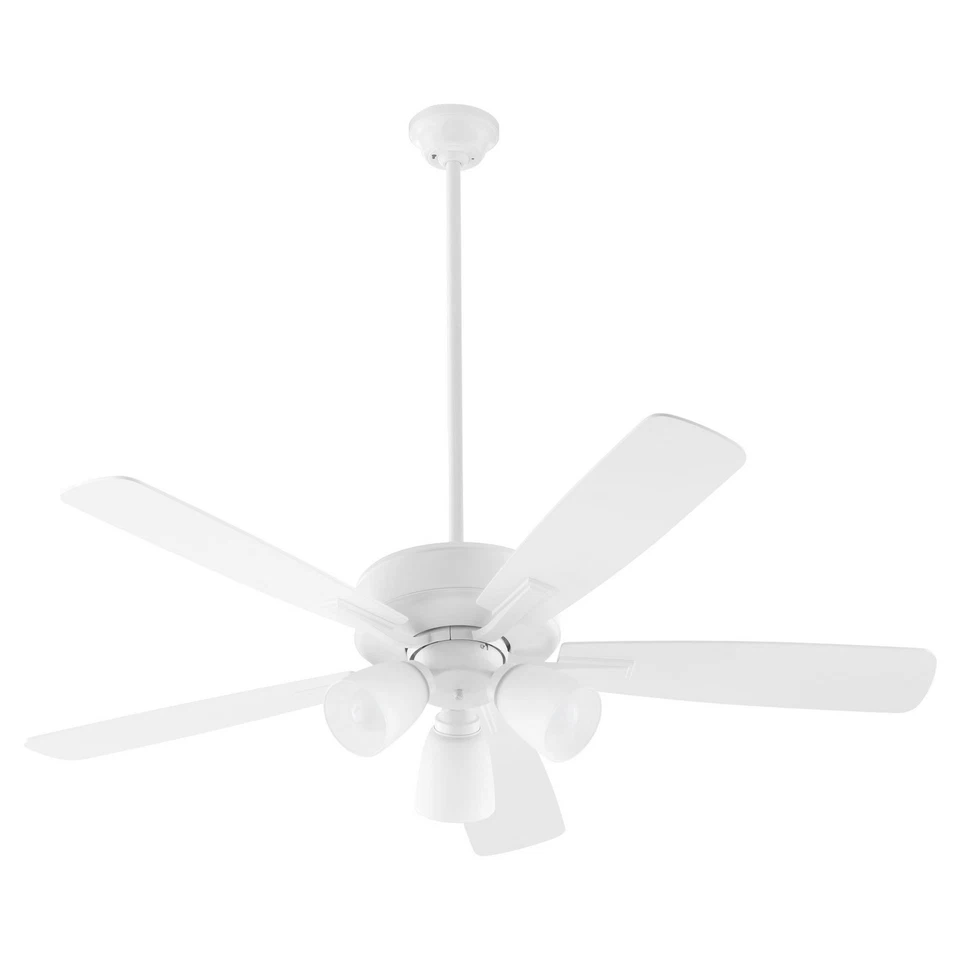 Ovation - 5 Blade Ceiling Fan with Light Kit In Transitional Style-18.25 Inches - Image 1 of 1