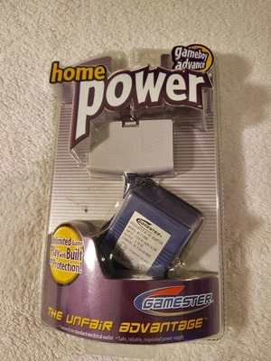 Adaptador de corriente Gamester Home Nintendo Gameboy Advance GBA NUEVO SELLADO Foto 1 de 4