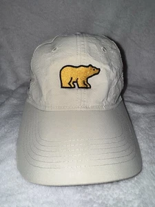 Jack Nicklaus Mütze Kappe Strapback Einheitsgröße hellbraun dem Bären Hilton Kopf verstellbar. Golf - Bild 1 von 8