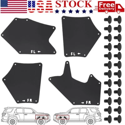 Splash Shield For Toyota Tundra & Sequoia 2007-2022 Fender Liner Apron Guard US Foto 1 de 4