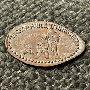 Pigeon Forge Tennessee Elongated Pressed Penny - Picture 1 of 2