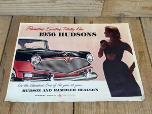 Vintage - 1956 Hudson Sales Brochure Catalog Hudson & Rambler Dealers - Picture 1 of 5