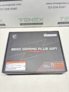 MSI B650 GAMING PLUS WIFI ATX AMD B650 AM5 Ryzen (C-13) - Picture 1 of 6