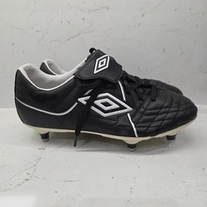 Umbro Speciali Cup J SG schwarz/weiß/silber Fußballschuhe Junior UK Schuhgröße 5 - Bild 1 von 10