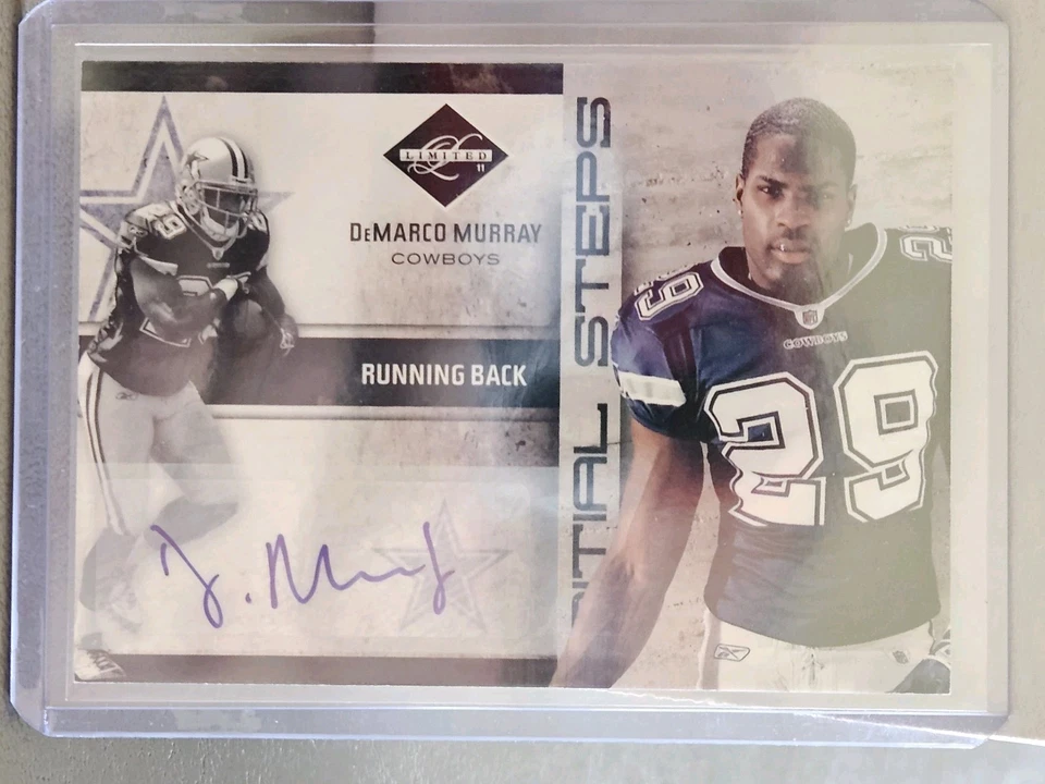 2011 Limited DeMarco Murray Initials Steps Autograph #50/50 Rookie - Image 1 of 1