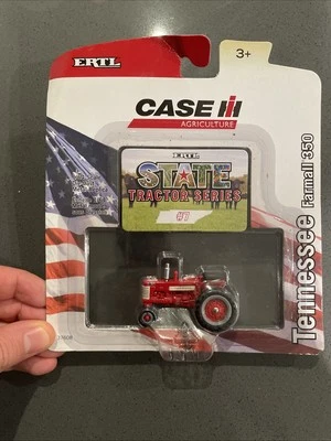 Farmall 350 #7 Tennessee Tractor Series Die-Cast Ertl escala 1/64 Nuevo en Paquete Foto 1 de 2
