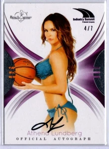 2015 Benchwarmer Bench Warmer Industry Summit Athena Lundberg AUTO 4/7 - Picture 1 of 1