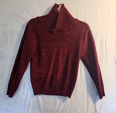 Suéter Nautica Niño Grande Manga Larga Mantón Cuello Algodón - Defecto Foto 1 de 4