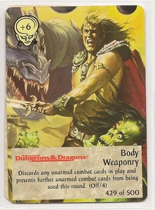Spellfire 4th Edition Card M/NM 429/500 Body Weaponry - Picture 1 of 1