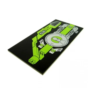 1x Lego Tile 8x16 Black Bottom Tubes Plate Sticker Left Exo-Force 48288pb08 - Picture 1 of 1