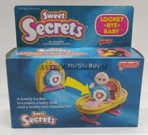 Sweet Secrets Vintage 1980s Galoob set 4631 Nite Nite Baby New in Box - Picture 1 of 6