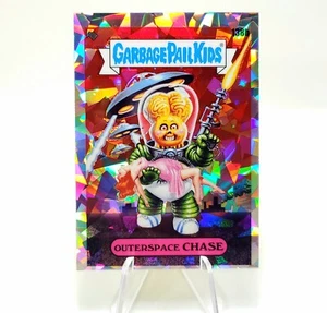 Topps Garbage Pail Kids Chrome Outerspace Chase 138b Atomic Refractor Checkliste - Bild 1 von 11