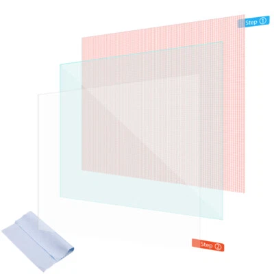 3x Displayschutzfolie 9.7 - 10.1 Zoll Tablet Schutzfolie Universal Displayfolie - Bild 1 von 4