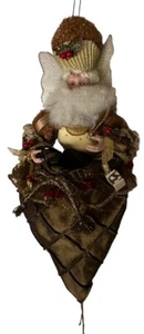 Mark Roberts Truffle Fairy Candy Bag Ornament Father Christmas Santa Retired - Picture 1 of 9