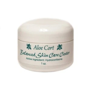 Balanced Skin Care Center Aloe Cort Wirkstoff Hydrocortison Creme 1oz - Bild 1 von 2
