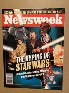 Newsweek Magazine-~The Hyping Of Star Wars~ May 17 1999 Free Shipping No Label - Picture 1 of 1