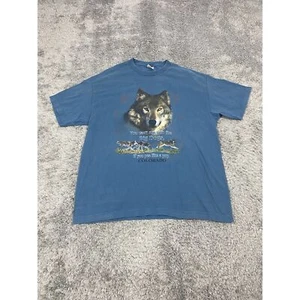 Vtg Colorado Shirt Adults Extra Large XL Graphic Wolf Big Dogs Crewneck 90s Y2K - Picture 1 of 8