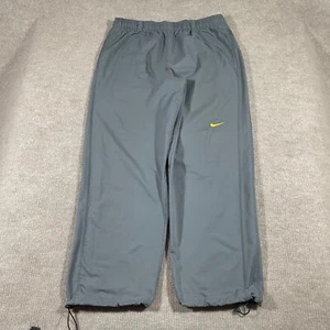 Nike Livestrong Windbreaker Track Pants Mens Size XL Grey Activewear Distressed - Picture 1 of 14