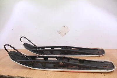 Polaris Trail Indy 440 1986 ventilador izquierda y derecha esquís metálicos - par Foto 1 de 4