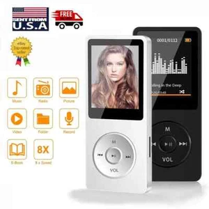 MP4/MP3 Player Support 128GB Bluetooth Lossless Music FM Radio Recorder Sport US - Picture 1 of 24