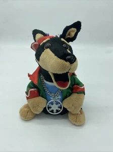 Vintage Gemmy Weihnachten Hip Hop Dobermann Hund Raps Jingle Bells animiert getestet - Bild 1 von 9