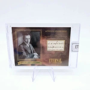 2024 Eternal Cuts Sergei Rachmaninoff Historical Relic Limited Edition /99 - Picture 1 of 2