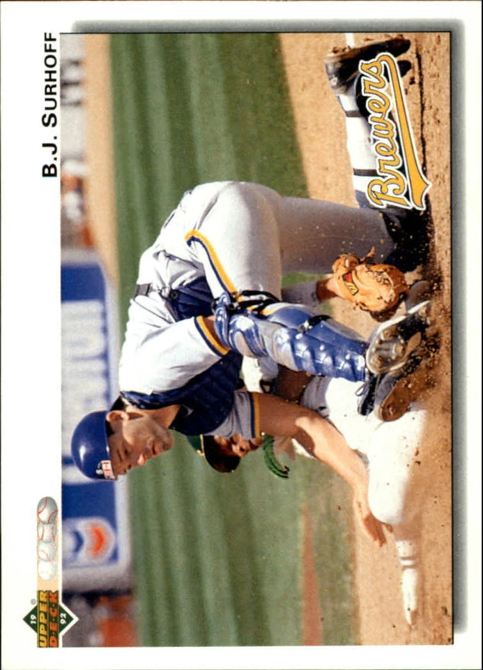 1992 Upper Deck Baseball Base Singles #120-229 (Pick Your Cards) - Image 1 of 1