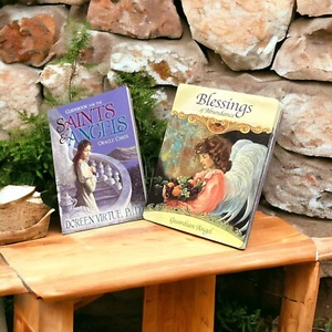 Tarot Cards Oracle Deck Saints & Angels 44 Card & Guidebook 2005 Complete - Picture 1 of 3